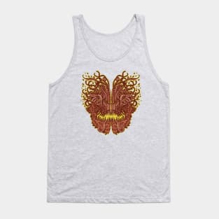 face of a fantastic creature from another world Tank Top